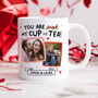 Personalised Photo Mug 'Just My Cup Of Tea', thumbnail 3 of 3