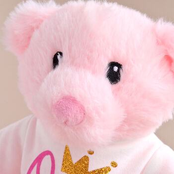 1st Birthday Pink Teddy Bear, 2 of 3