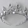 The Nova Crown Star Celestial Floral Crown Leaf Headpiece Flower Mother Of Pearl Shell, thumbnail 3 of 9