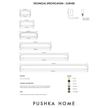 Solid Brass Bronze Cabinet Door Pull Handles For Cupboard Doors And Drawers, 12 of 12