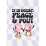 Peace And Pout Print, thumbnail 2 of 2
