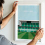 Celtic Football Print Gift Contemporary Stadium Art, thumbnail 1 of 8