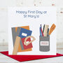 Personalised First Day At School Card, thumbnail 1 of 2
