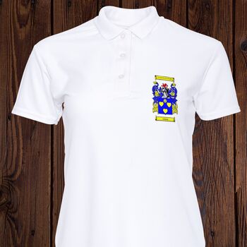 Polo Shirt With Large Coat Of Arms, 2 of 12