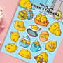 Chick Sticker Sheet | Cute Stickers, thumbnail 4 of 5