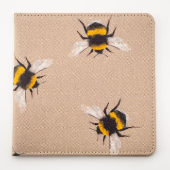 Disabled Blue Badge Permit Holder Bees Fabric Wallet, 6 of 6