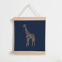 Giraffe Banner Embroidery Kit, thumbnail 1 of 5