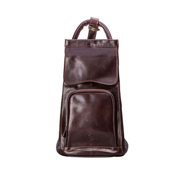 Italian Leather Backpack Handbag. 'The Carli', 2 of 11