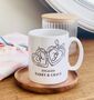 Love Heart Locket Personalised Engagement Mug, thumbnail 1 of 2