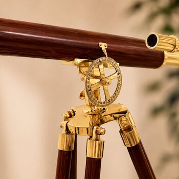 Nautical Telescope With Wooden Tripod, 10 of 10