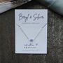 Tanzanite Dewdrop Necklace, thumbnail 4 of 5