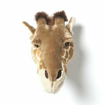 Giraffe Animal Wall Trophy Head, 3 of 3