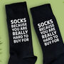 Hard To Buy For Funny Socks, thumbnail 3 of 3