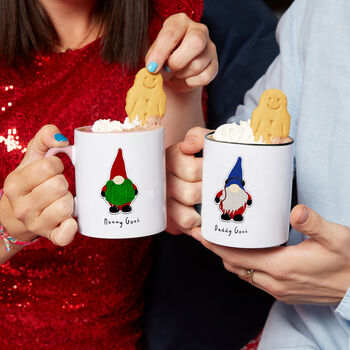 Personalised Christmas Gonks Mug And Sweet Set, 2 of 9