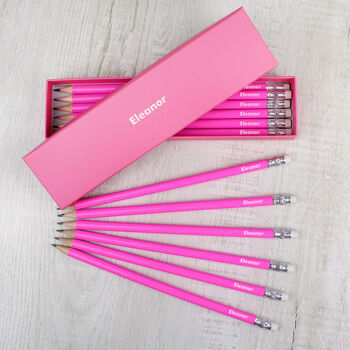 Personalised Gift Boxed Pencils, 6 of 6