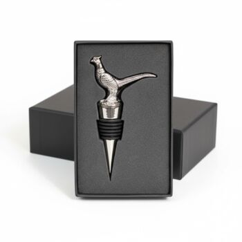 Personalised Pheasant Bottle Stopper, 7 of 11