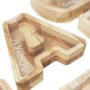 Hand Made Personalised Wooden Letter Money Boxes, thumbnail 5 of 5