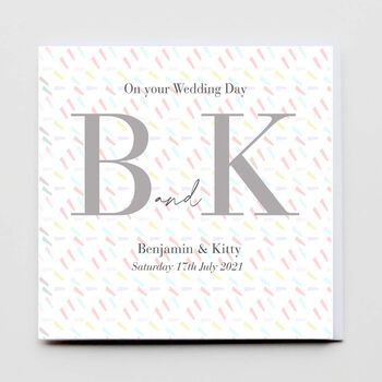 On Your Wedding Day Greeting Card, 5 of 5
