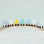 Personalised Elephant Wooden Pastel Letter Name Train Toy, thumbnail 3 of 12