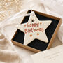Ceramic Star Hanging Decoration – 'Happy Birthday' Gift, thumbnail 4 of 8