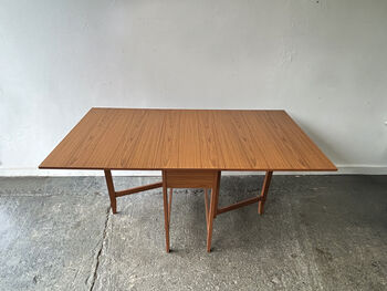 Schreiber Mid Centurydrop Leaf Dining Table, 1960s, 2 of 8