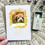 Faithful Friend Pet Loss Card And Keepsake, thumbnail 1 of 7