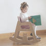 Personalised Wooden Children's Rocking Chair, thumbnail 5 of 8