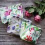 Bespoke Handmade Floral Cosmetic Bag, thumbnail 4 of 5