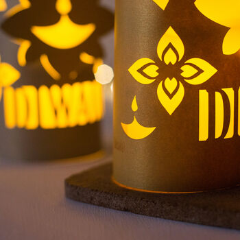 Diwali Lantern Gift Diya Design, 3 of 4