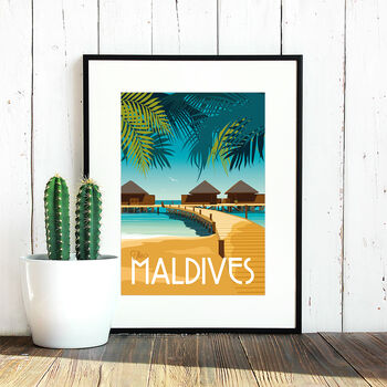 Maldives Art Print, 3 of 4