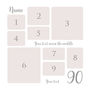 Personalised 90th Birthday Square Photo Collage, thumbnail 5 of 11