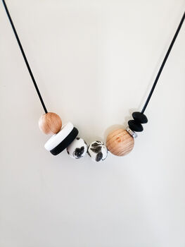 Mono Bloom Simple Balance Necklace, 6 of 8