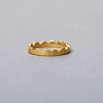 Scalloped Ring Heavy, 3 of 6