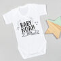 Personalised Surname Baby Shower New Mum Hamper Set, thumbnail 3 of 6