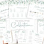 Wedding Welcome Sign Eucalyptus And Green Leaf, thumbnail 6 of 6