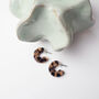 Karamell Super Mini Hoop Earrings, thumbnail 1 of 6