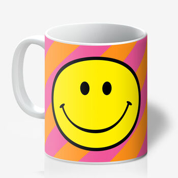 Helter Skelter Smiley Face Mugs Choice Of Six Colours, 12 of 12