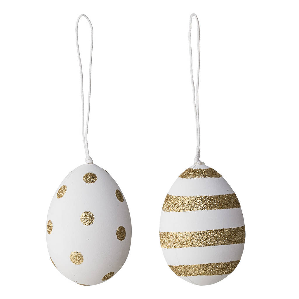 Gold Easter Egg Decorations By Idyll Home