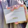 Personalised Pink Leather Card Holder, thumbnail 2 of 5