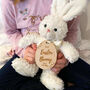 Personalised Easter Bunny And Engraved Door Sign, thumbnail 8 of 10
