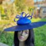 Royal Blue Large Hat, thumbnail 1 of 2