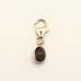 Smoky Quartz Owner Necklace And Pet Collar Charm Set, thumbnail 4 of 7