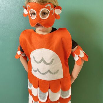 Clown Fish Costume For Kids And Adults, 3 of 11