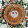 Personalised Newlywed Christmas Tree Decoration, thumbnail 3 of 4