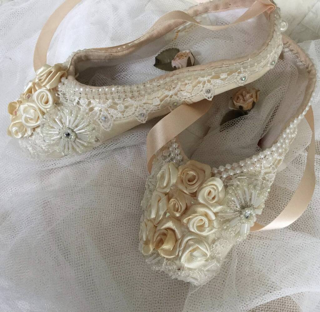 Handmade Ballet Pointe Shoe Decoration By Claryce Design ...