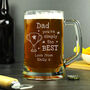Personalised Simply The Best Pint Tankard, thumbnail 1 of 3
