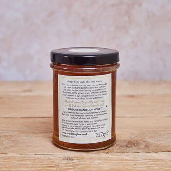 Organic Dandelion Honey, Two Jars, 2 of 3