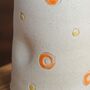 Handmade Vase With Dimples And Dots, thumbnail 3 of 6