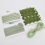Leaf Green Ribbon Collection For Gift Wrapping, thumbnail 3 of 10