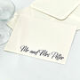 Wedding Role Personalised Vinyl Stickers, thumbnail 5 of 10